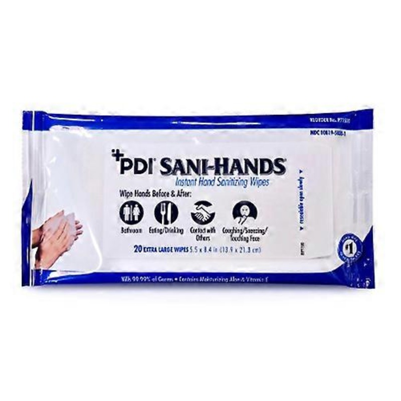 Sani-Hands Hand Sanitizing Wipes ,1 Pack
