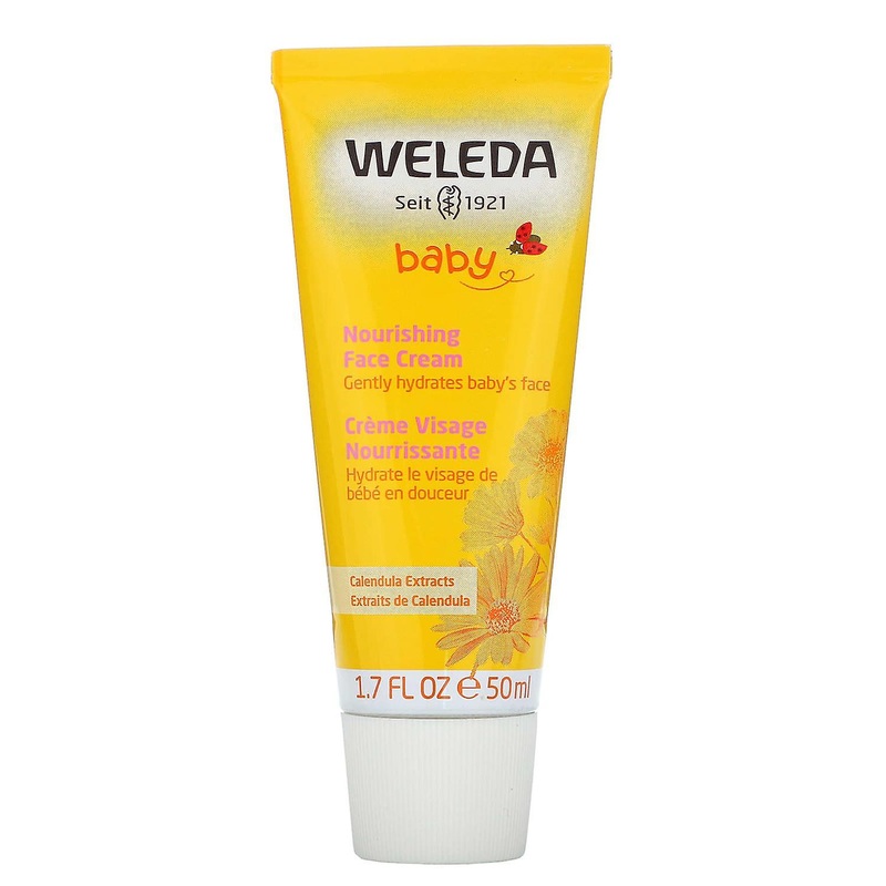 Weleda, Baby, Nourishing Face Cream, Calendula Extracts, 1.7 fl oz (50 ml)