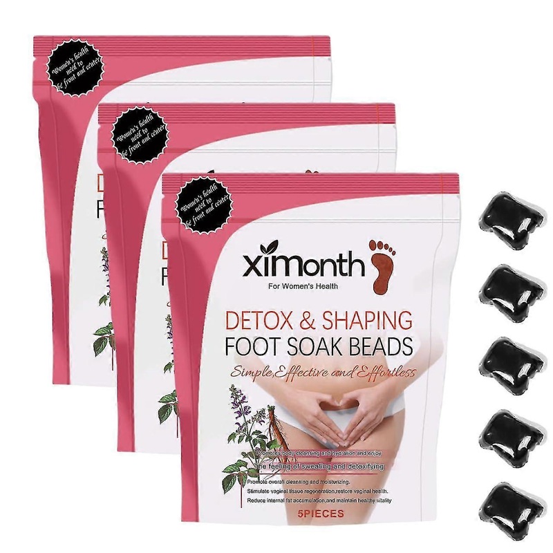 Detox & Shaping Foot Soak Beads, Herbal Detox Cleansing Foot Soak Beads, Soothe Foot Aches Detox & Shaping Foot Soak Beads Relieve Joint Pain