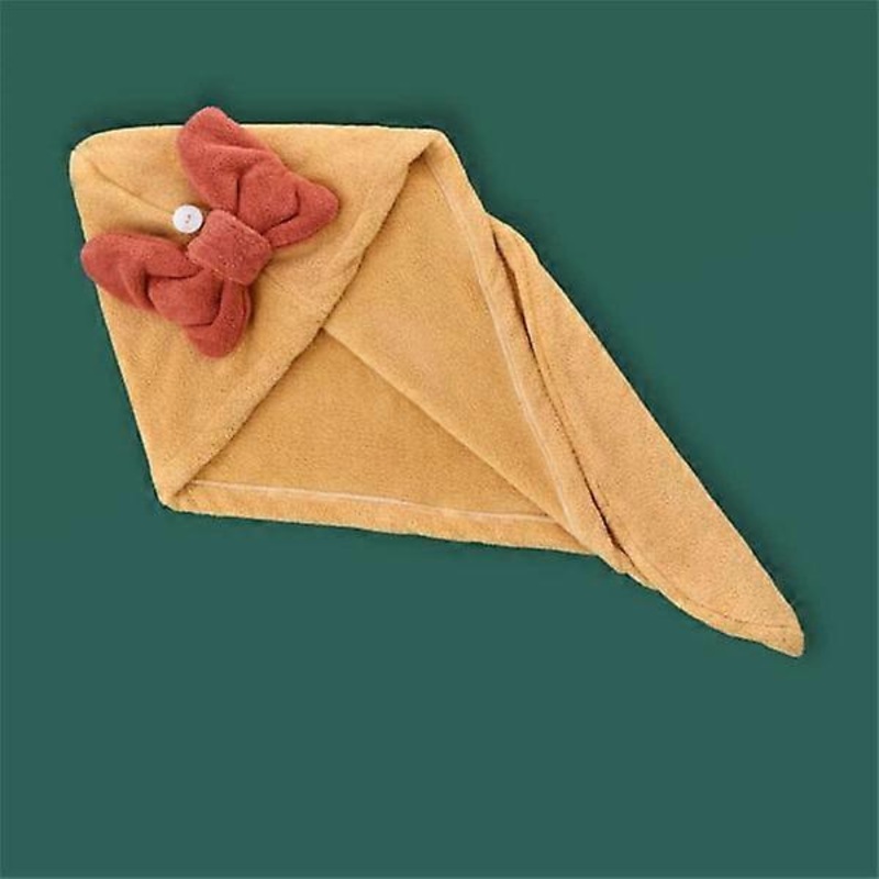 1 pc (A) Quick-drying cap Soft and cute cap Cute S
