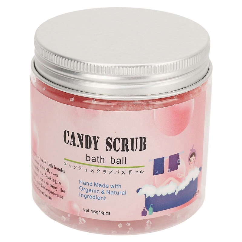 Bath Bomb Smooth Skin Relaxation Effect Exfoliating Nourishing Bubble Bomb Spa Bomb for Home Travel