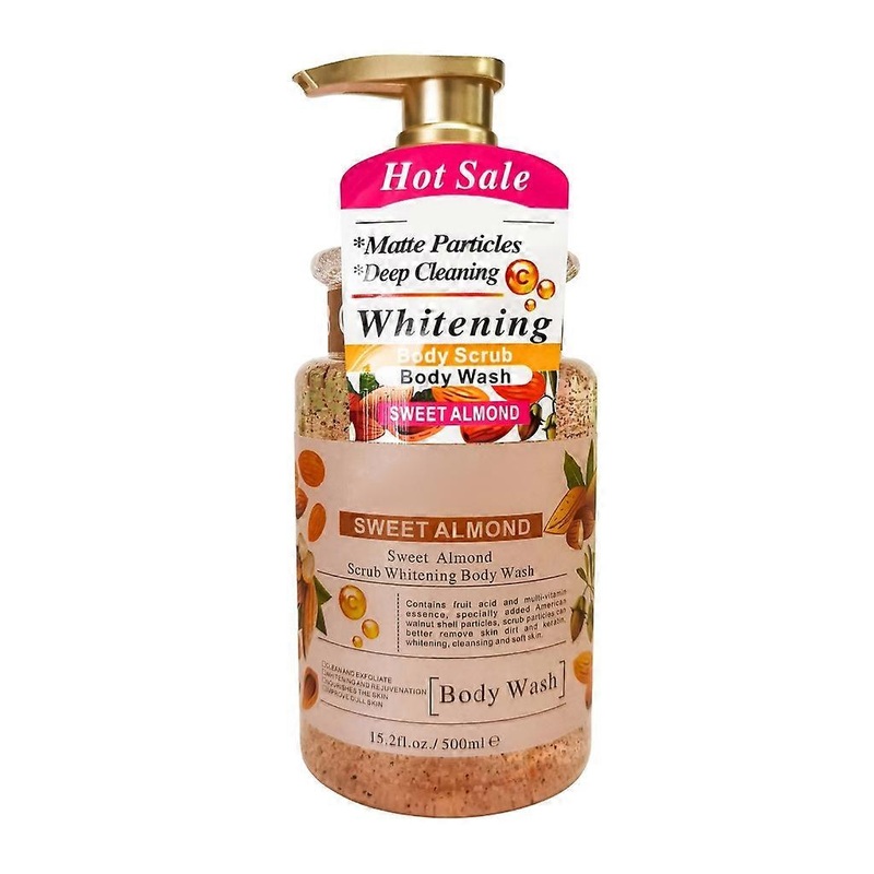 Scrub Body Wash Cleanser Gentle Cleaning Moisturizing Shower Gels 16.9Fl-Oz