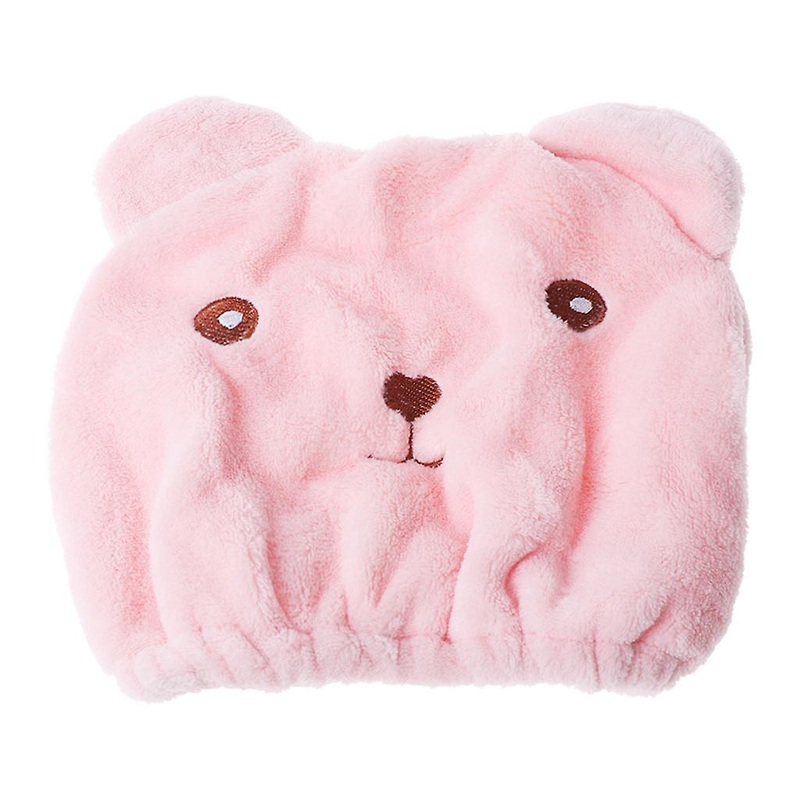 Women Girl Hair Dry Cap Hair-Drying for Head Wrapped Towel  Absorbing Bathing Tu