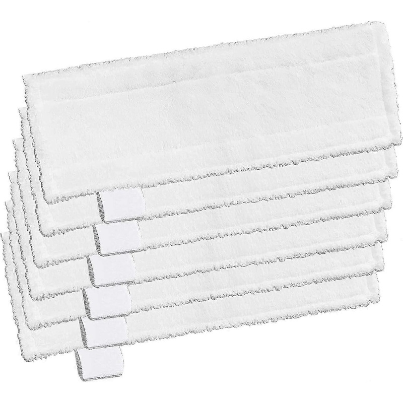 6 Cloth Wipes for Karcher Steam Cleaners (SC 2/3/4/5)
