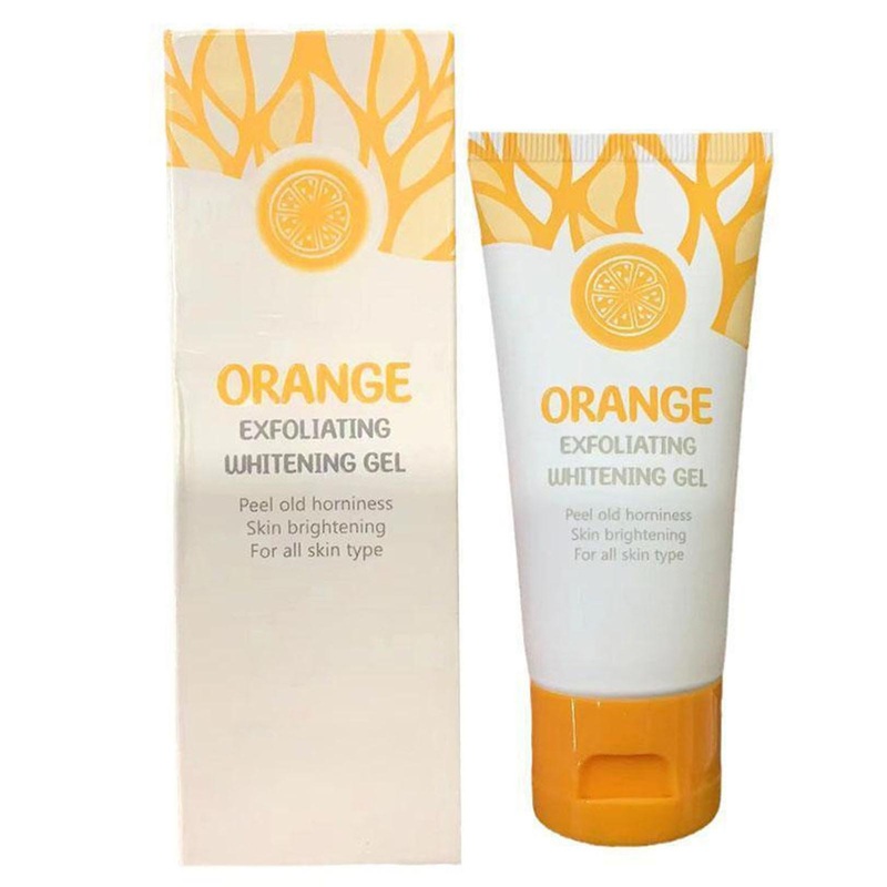 Usual Oranges Body Scrub Exfoliating Whitening Facial Scrub for Women Men