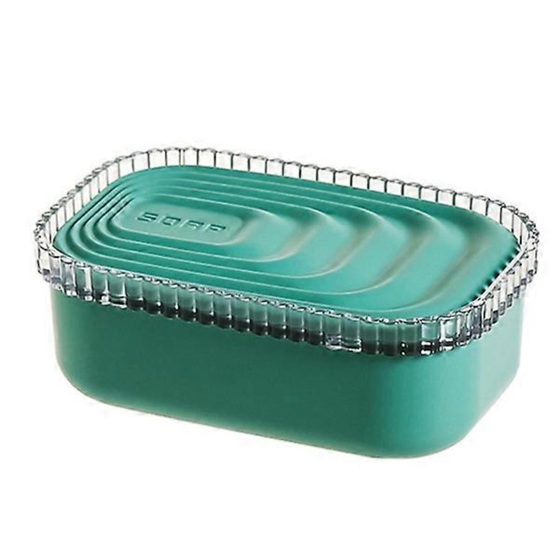 Waterproof soap dish with lid, portable sealed soap container, travel soap case for bathroom