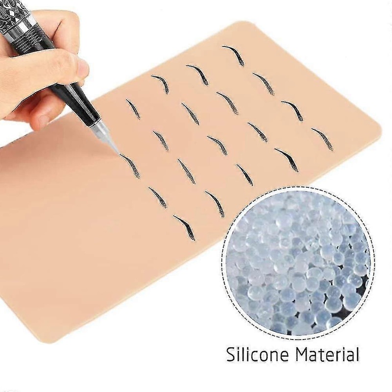 10 Pieces Of Skin, Double-sided Artificial Silicone Skin For Skin, For Temporary Template