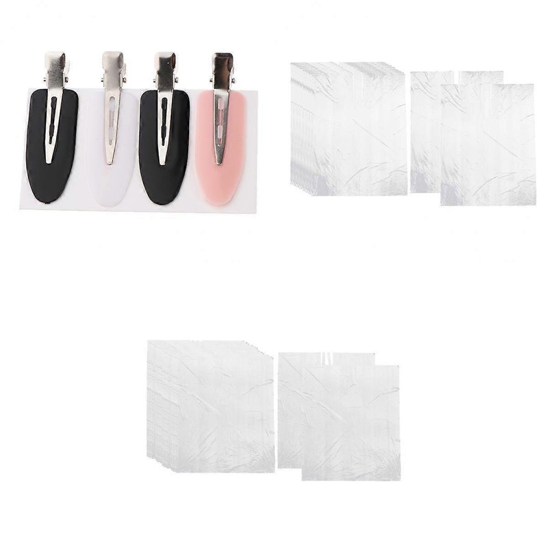 100pcs Disposable Hair Cloak Hairdressing Salon Dress W / 4x