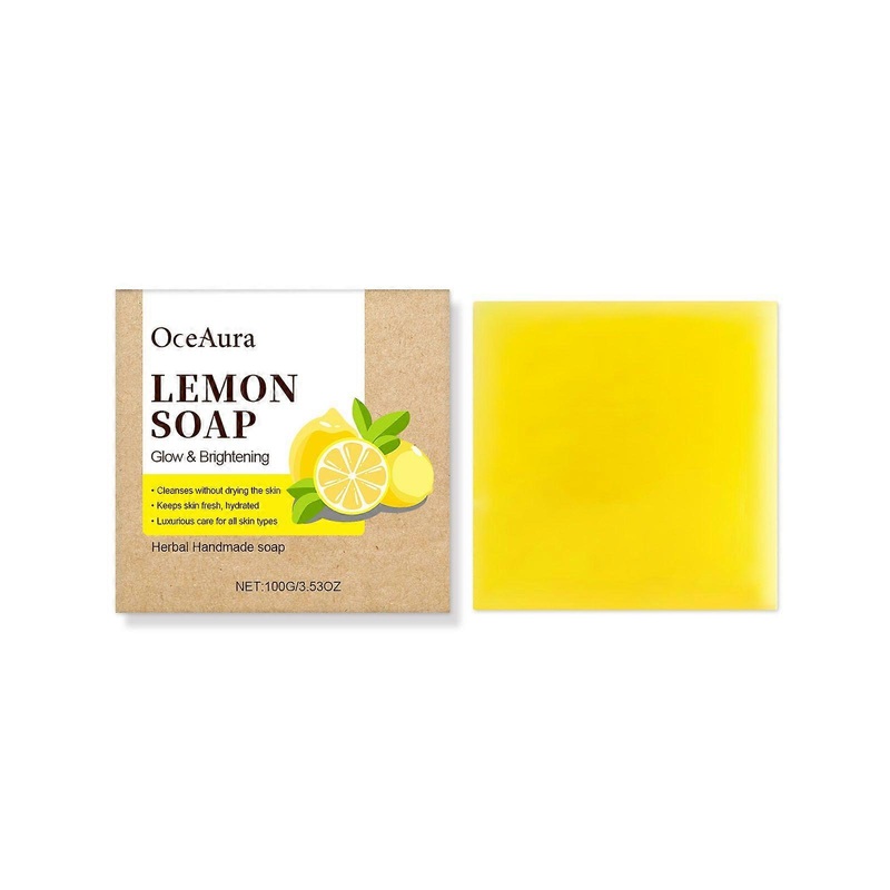 2025 Latest Model  Lemon Herbal Vitamin C Soap Cleanser Body Skin Bath Mild Clean Refreshi