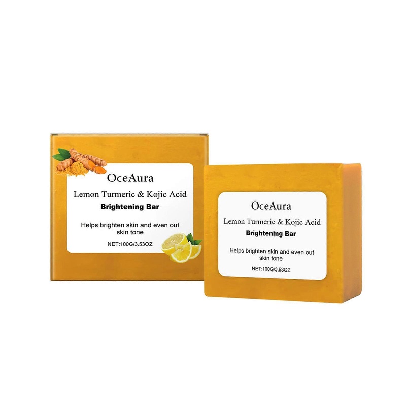 2025 Latest Model  Lemon Turmeric Soap Cleanser Bath Gentle Clean Brightening