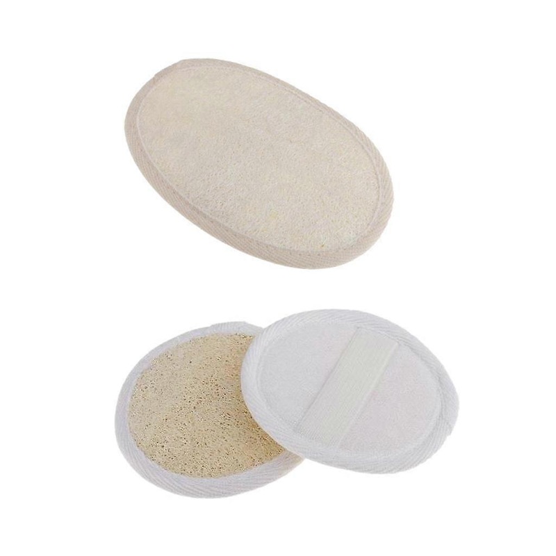 3pcs Natural Loofah Sponge Face/ Body