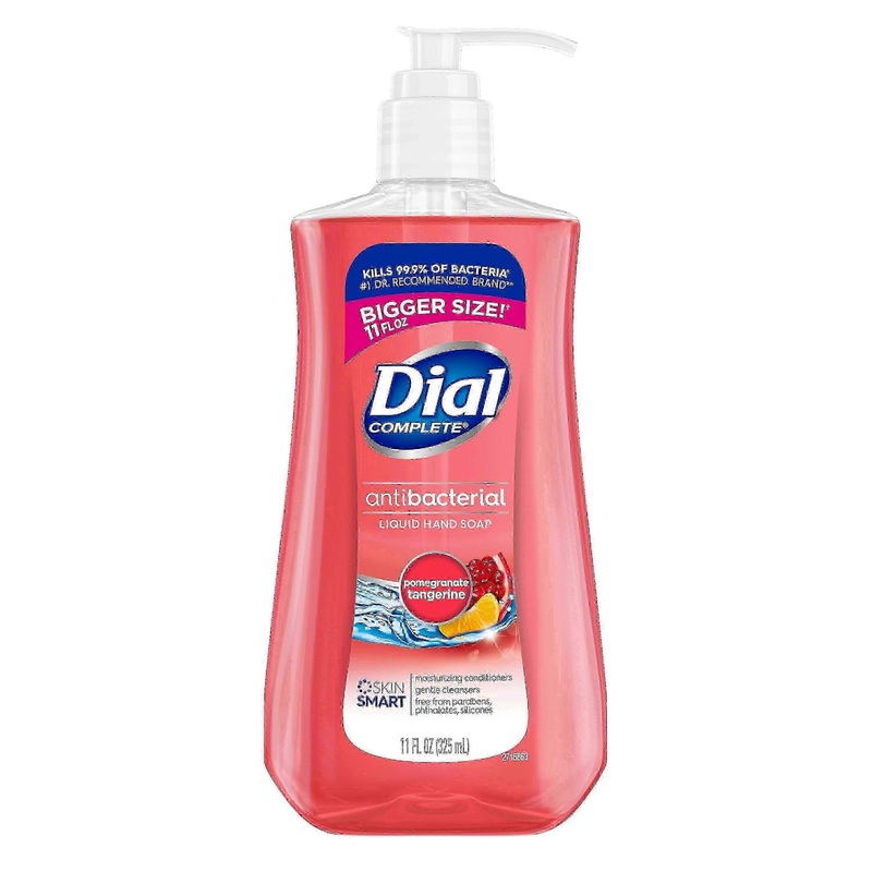 Dial Antibacterial Liquid Hand Soap, Pomegranate Tangerine, 11 Oz