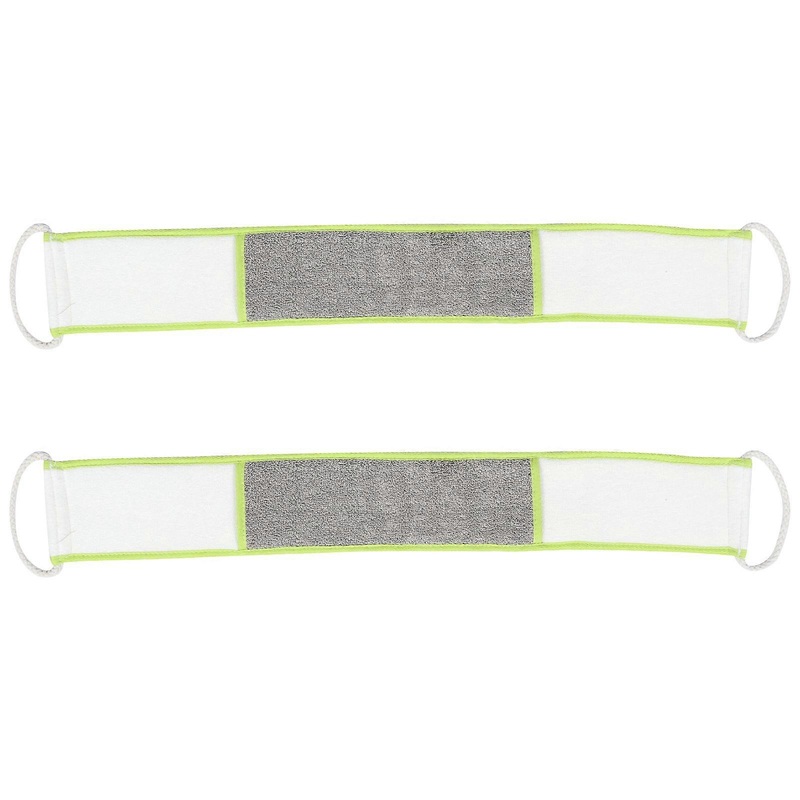 Shower Body Scrubber Double-Sided Exfoliating Bath Towels 8Pcs