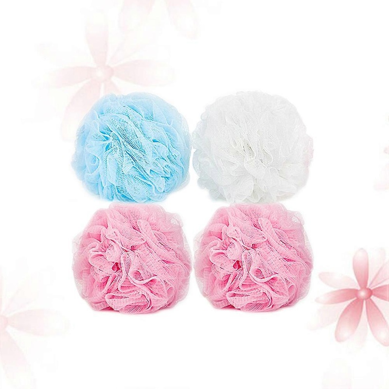 Soothing Bath Loofahs For Bathroom Cleaning In Assorted Color 8 Pcs