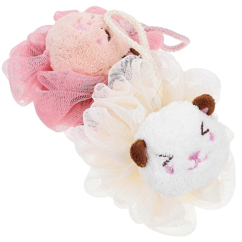 Shower Sponge Bath Shower Loofahs for Bath 6Pcs Soft Exfoliating Loofah
