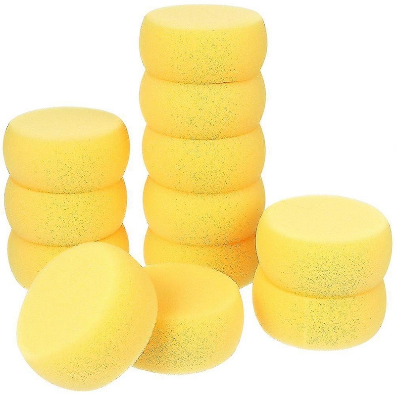 24Pcs Round Sponges Makeup Sponges Cleansing Round Sponges Wash Face Sponges Facial Sponges