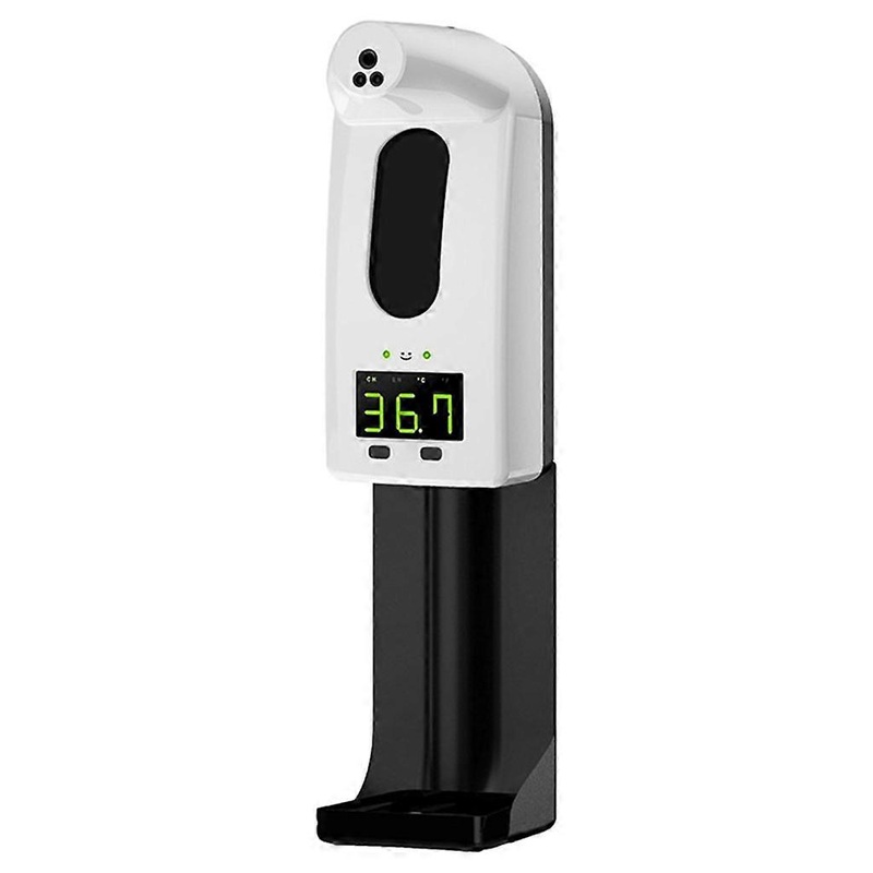 2 in 1 Touchless Forehead Thermometer w/ Liquid Soap Dispenser for Home