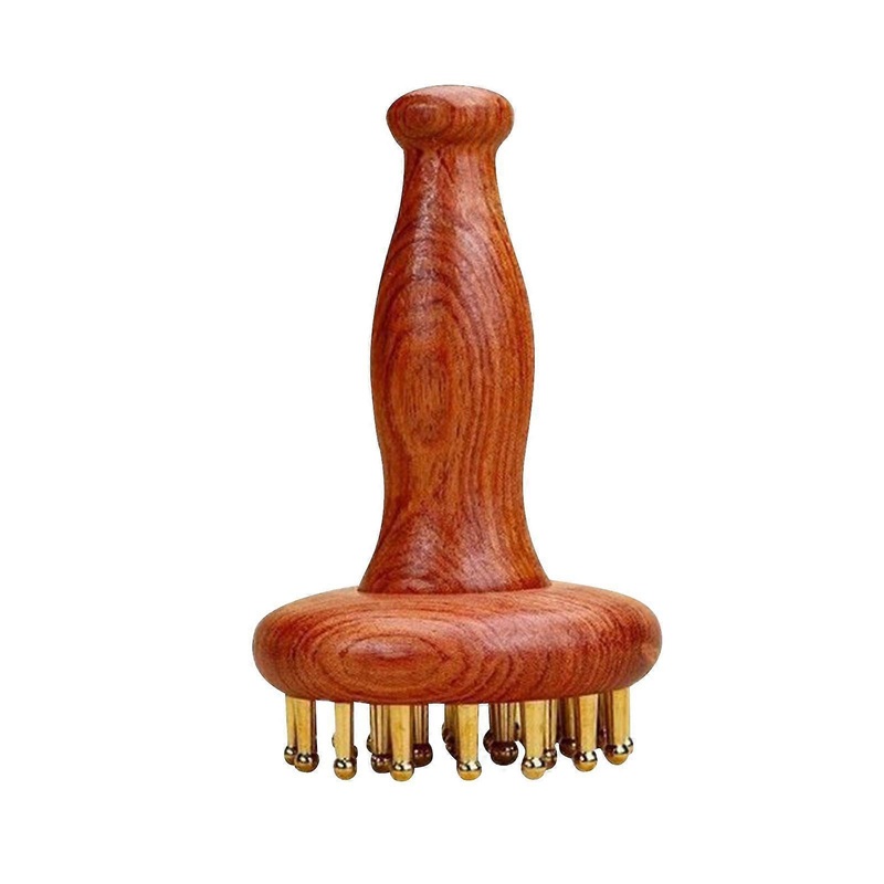 Wooden Massage Body Brush Lightweight Body Massager for Shoulder Thigh Waist