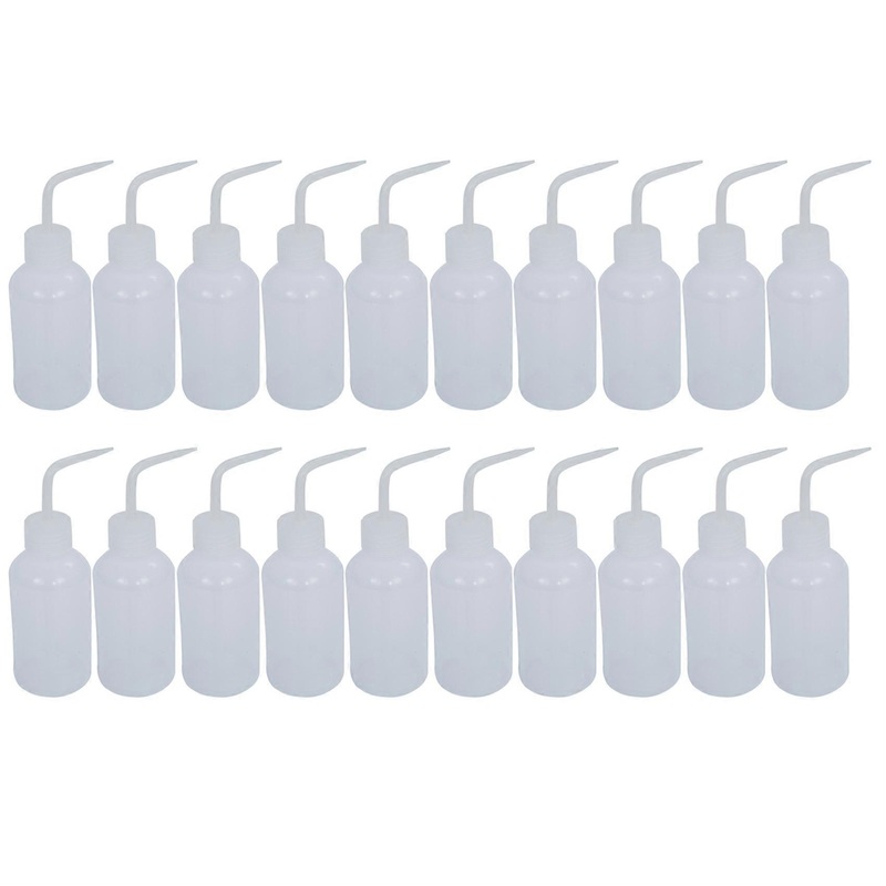 20pcs 250ml Tattoo Diffuser Green Soap Water Wash Squeeze Bottle Lab Non-