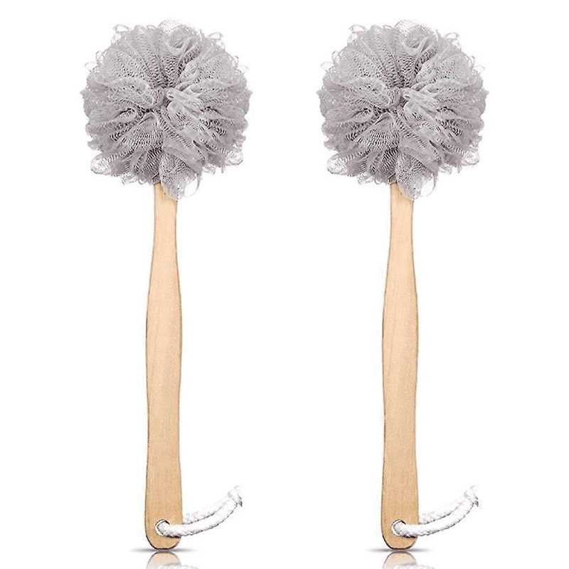 Shower Sponge Loofah Back Scrubber, PE Soft Mesh Loofah Body Scrubber
