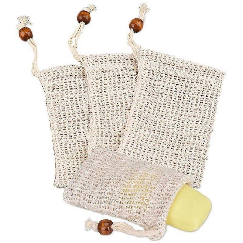 20X Soap Bag, Soap Bag Ramie, Organic Soap Bag, Soap Bag, Foaming And Dry Soap
