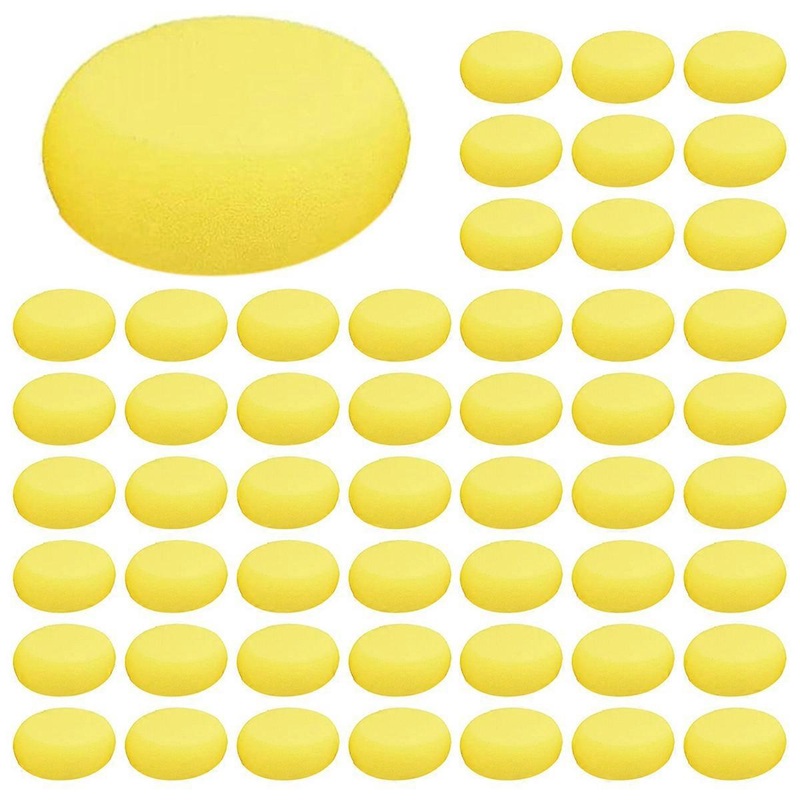 100Pcs Clay Sponge, Painting Sponges, Pottery Sponges for Clay, Round Sponge, Clay Sponges for Potte