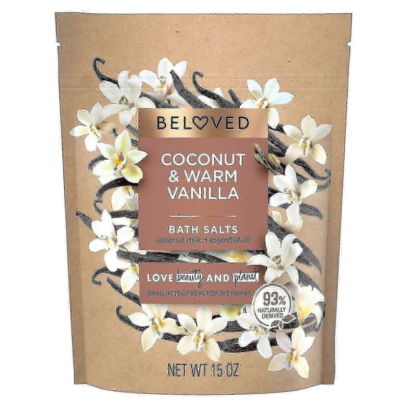 Beloved Coconut And Warm Vanilla Bath Salts, 15 Oz