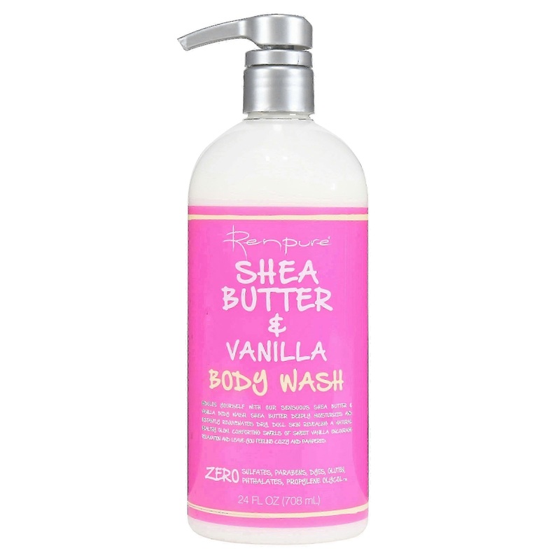 Renpure Body Wash, Shea Butter & Vanilla, 24 Oz