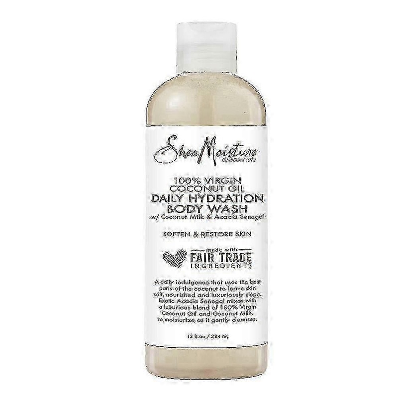 Sheamoisture Daily Hydration Body Wash 100% Virgin Coconut Oil, 13 Oz