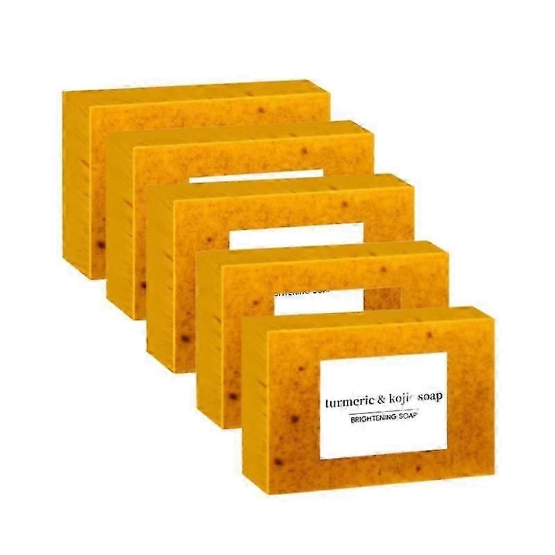 Turmeric Kojic Acid Soap Bar for Face and Body Whitening Acne Control Oil Removal Skin Care