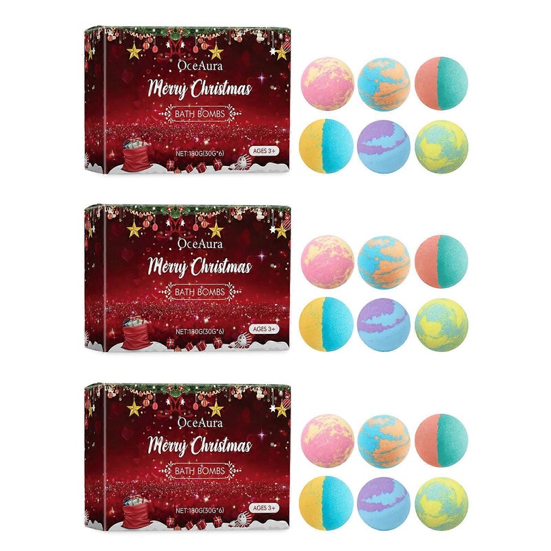 1-3pcs Handmade Bath Bombs Set for Women Men, Moisturizing Aromatherapy Bubble Bath with Long-Lasting Floral Fragrance, Perfect Holiday Spa Gift