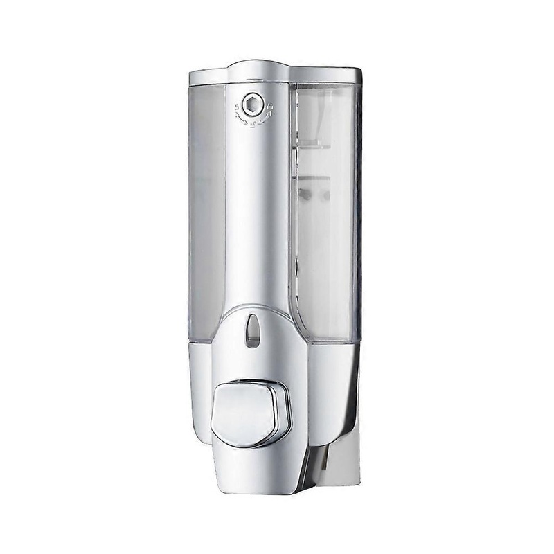 Refillable Shampoo Bottle, Wall Mounted Soap Dispenser with Pump for Cleansers