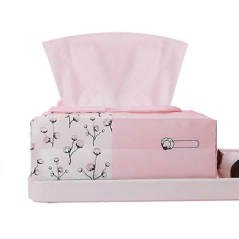 100 Cotton Facial Dry Wipes, Disposable Multi-Purpose Face Towels for Skincare and Makeup
