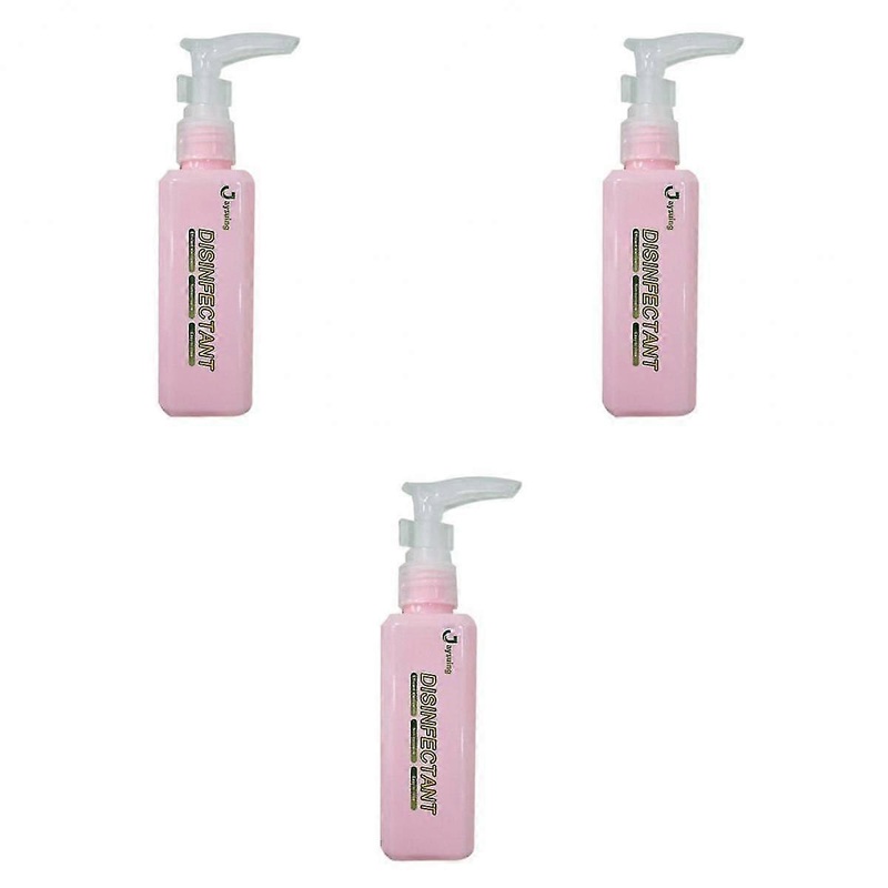 3pcs Pump Bottle Disinfection Spray Portable Hand Sanitizer 60ml /30ml 100ml