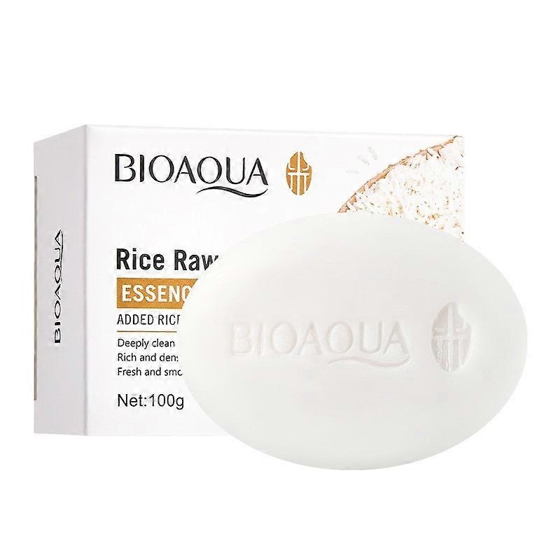 Rice Pulp Soap Bath Wash Face Bath Oil Hand Soap