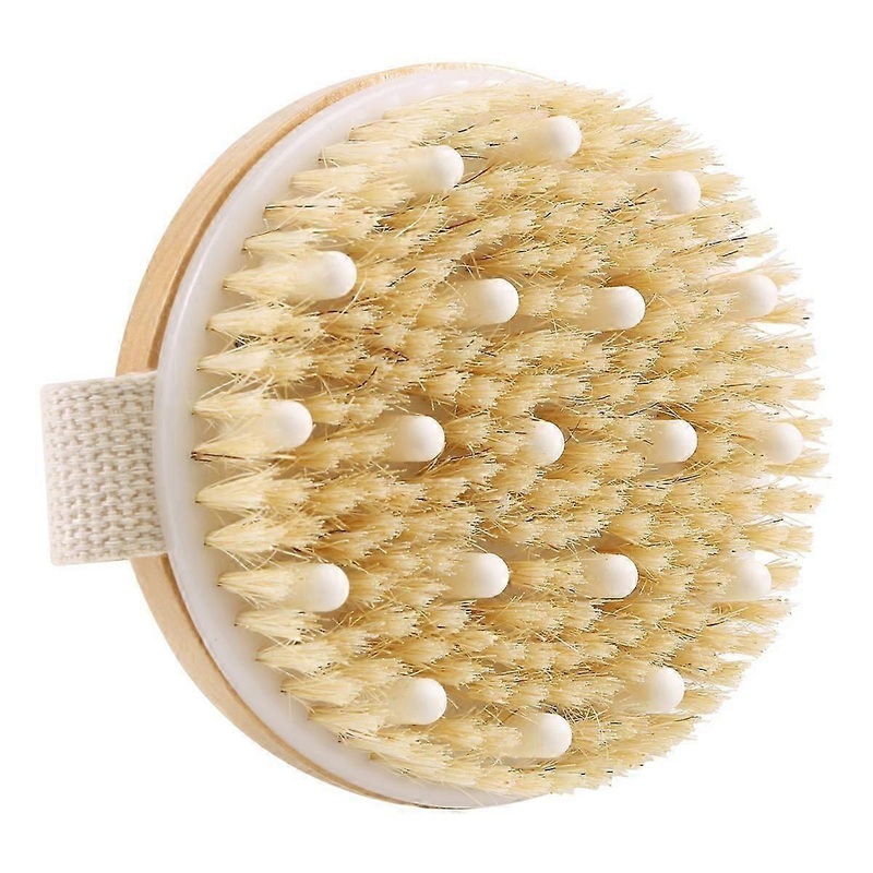 1 Pack Dry Body Brush, Shower Brush Wet and Dry Brushing, Dry Brush for Cellulite and Lymphatic, Bod