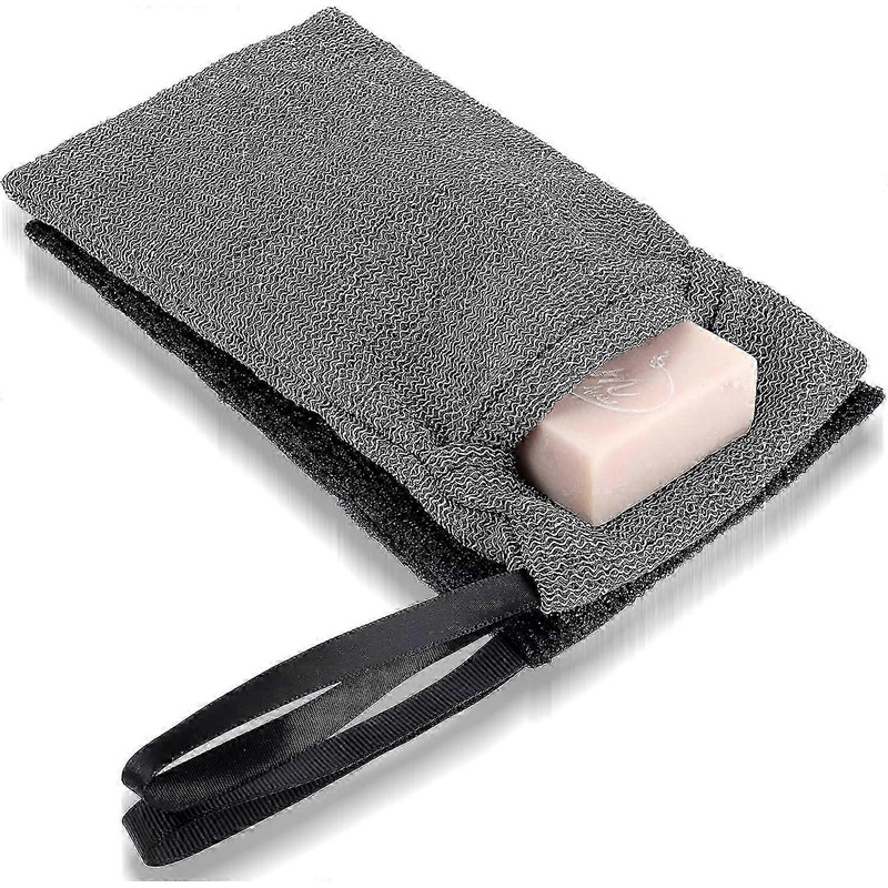 2 PCS Soap Bag, Bath Sponges Shower Bag Pouch Case Container Mesh Cover Suds Sleeve Skin Body