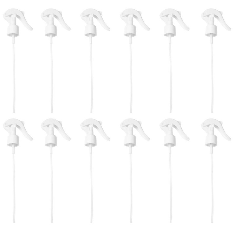 12 Pcs Spray Bottles Essential Oils Trigger Sprayer Bottle Heads Spray Bottle Nozzle Spray Trigger Replacement