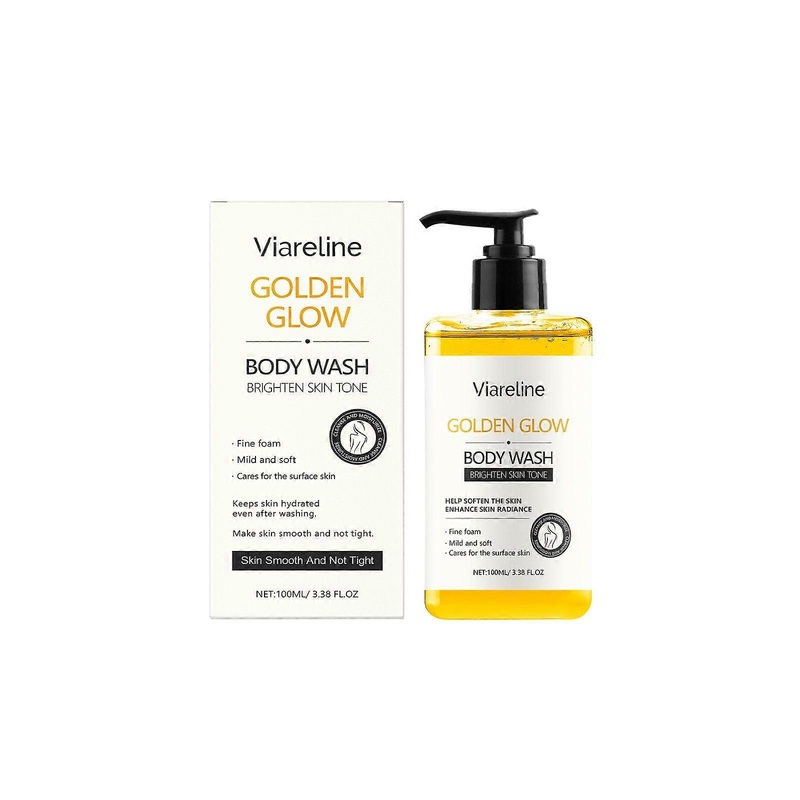 Viareline Moisturizing Rejuvenating Shower Gel, Gentle Refreshing Body Cleanser for Smooth Skin