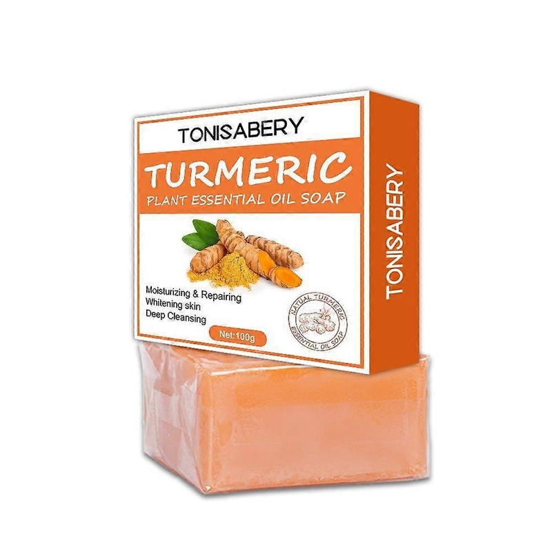 100g Turmeric Soap Cleansing Bath Soap Old Ginger Soap Soap