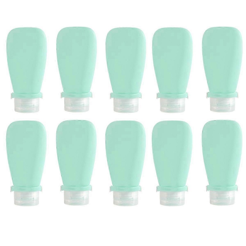 Green, shampoo refill bottle, squeeze refill empty bottle