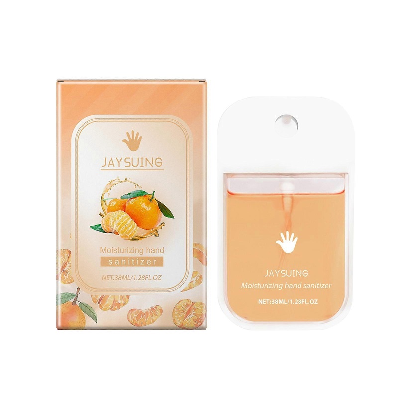 Portable Hand Sanitizer Spray with Aloe Vera & Citrus Extract – Moisturizing & Refreshing 38ml