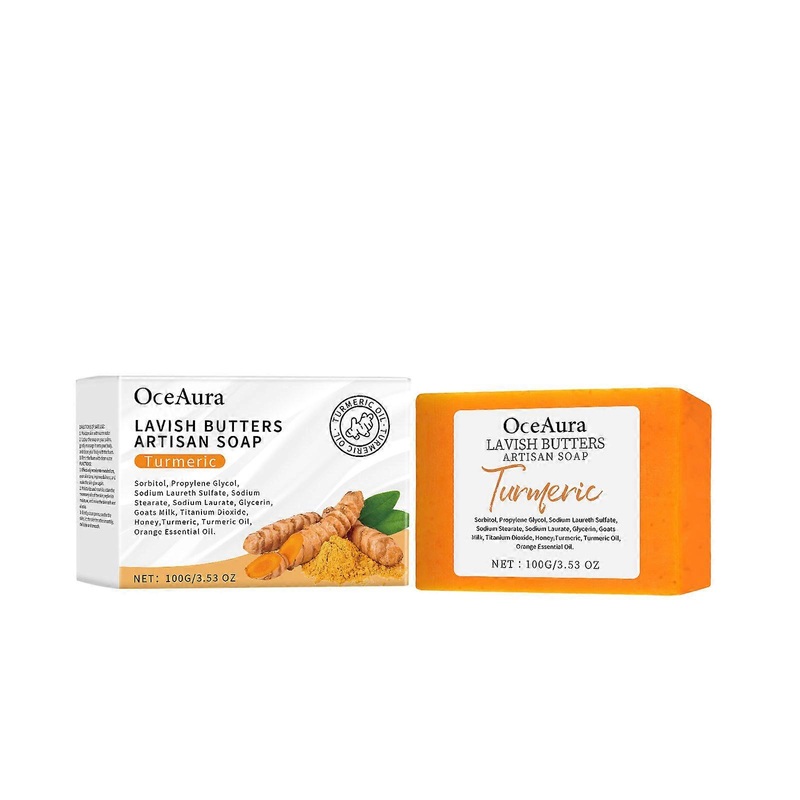 Turmeric Skin Care Soap, Clean And Moisturize The Body Skin Translucent And Smooth Bath Fragrance Skin Care Soap