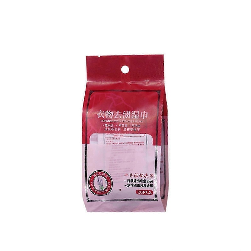 1/2/3Pcs Clothing Stain Removal Wet Wipes, Individual Wrapped Cleaning Wipes For Clothes 1pc