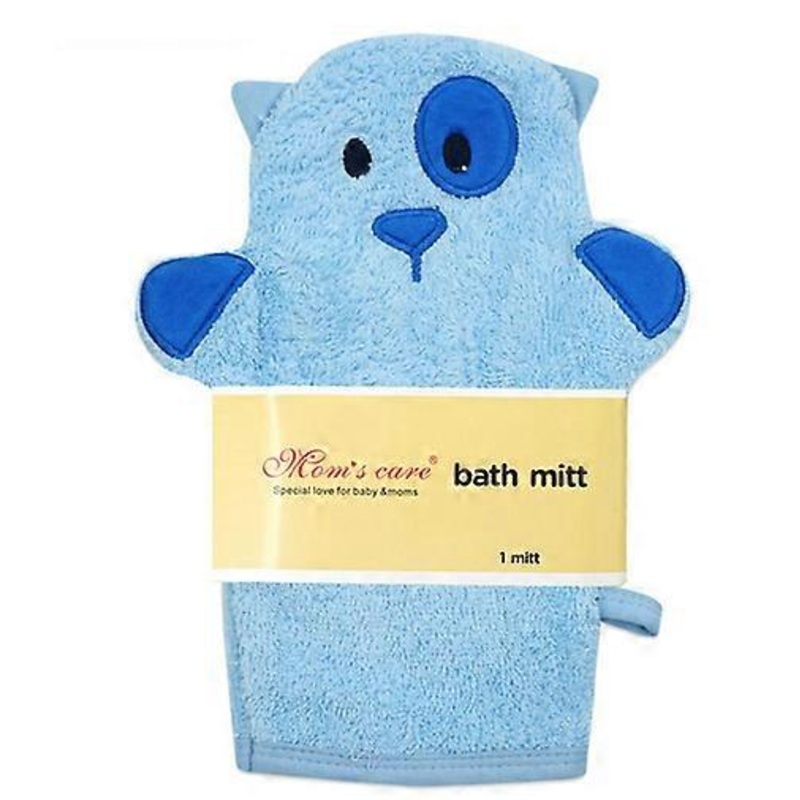 Washcloth For Children Washcloth Bath Sponge Body Scrub For Toddlers Blue Dog