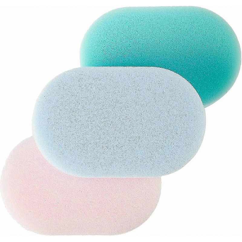 10-Pack Assorted Color Bath Sponges for Shower and Bathroom Use