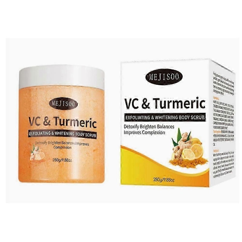 Veenourish Glow Salt Scrub, Veenourish Glow Scrub, Turmeric Bath Scrub