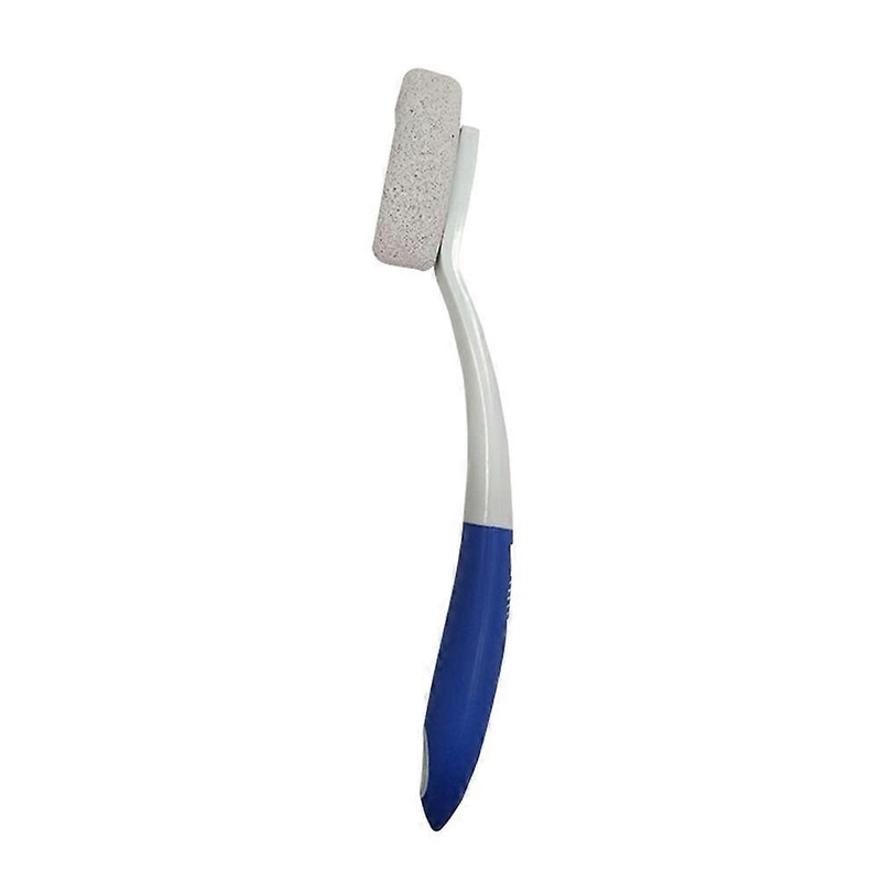1Pc Pumice Bath Shower Brush Long Handle Portable Foot Exfoliator Brush Cleaning Brush Bathing Supplies