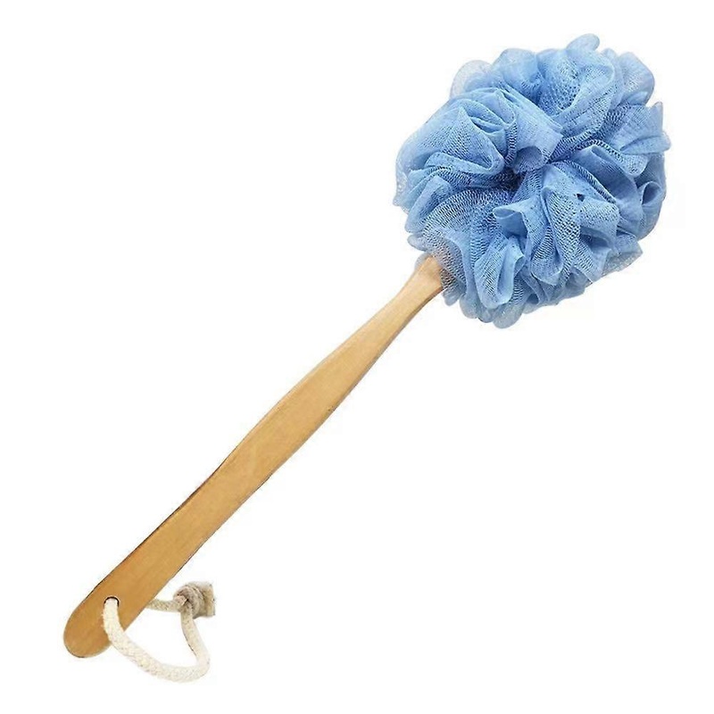 Wooden Handle Bath Brush for Shower Cleaning and Exfoliation