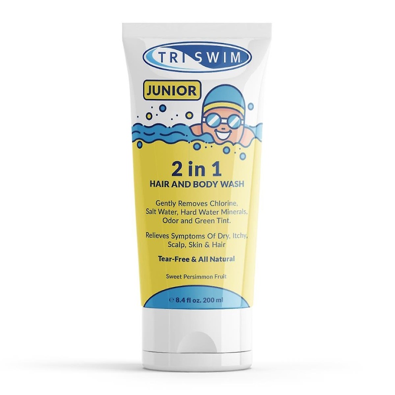SBR TriSwim Anti-Chlorine After Swim Hair & Body Wash For Kids (200ml)